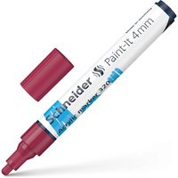 SCHNEIDER 120261 Acrylmarker Paint-It 320 4mm burgund-rot von Schneider