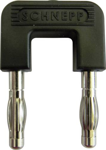 Schnepp 19/4sw Kurzschlussstecker Schwarz Stift-Ø: 4mm Stiftabstand: 19mm von Schnepp