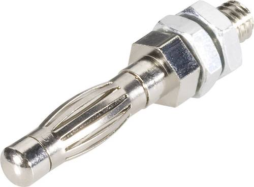 Schnepp EBFKST Lamellenstecker Stecker, Einbau vertikal Stift-Ø: 4mm Silber von Schnepp