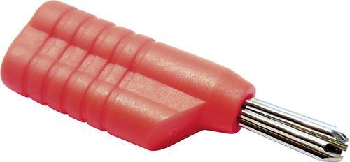 Schnepp N 4041L Büschelstecker Stecker, gerade Stift-Ø: 4mm Rot von Schnepp