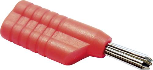 Schnepp S 4041 S Büschelstecker Stecker, gerade Stift-Ø: 4mm Rot von Schnepp