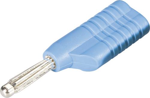 Schnepp S 4041L bl Büschelstecker Stecker, gerade Stift-Ø: 4mm Blau von Schnepp