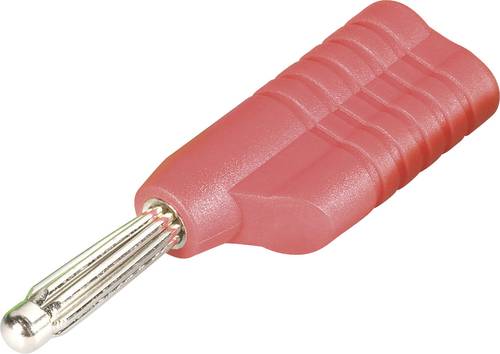 Schnepp S 4041L rt Büschelstecker Stecker, gerade Stift-Ø: 4mm Rot von Schnepp