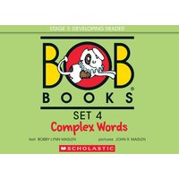 Bob Books - Complex Words Hardcover Bind-Up Phonics, Ages 4 and Up, Kindergarten, First Grade (Stage 3: Developing Reader) von Scholastic