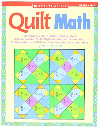 Scholastic Teaching Resources SC-0439385334 Quilt Math von Scholastic