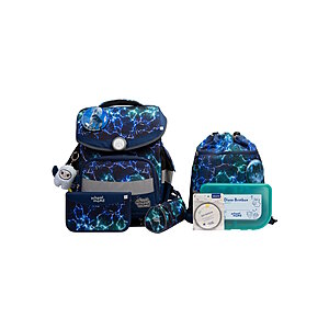 School Mood Timeless Felix mit LED-Patchy 7-tlg. Schulranzenset von School-Mood