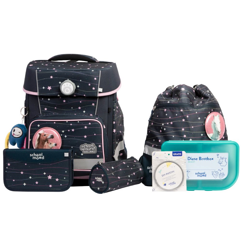 school mood Schulranzenset Champion Maxx Pro Ella - Pony 7 tlg. school mood Schulranzenset Champion Maxx Pro Ella - Pony 7 tlg. von School-Mood