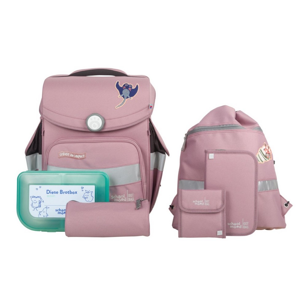 school mood Schulranzenset Timeless Calamary 6 tlg. - Ocean Collection school mood Schulranzenset Timeless Calamary 6 tlg. - Ocean Collection von School-Mood