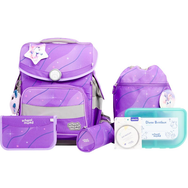 school mood Schulranzenset Timeless Pro Marie - Pegasus 7 tlg. school mood Schulranzenset Timeless Pro Marie - Pegasus 7 tlg. von School-Mood