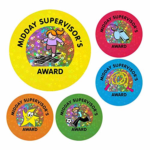 School Stickers Sparkly Midday Supervisors Award Aufkleber von School Stickers