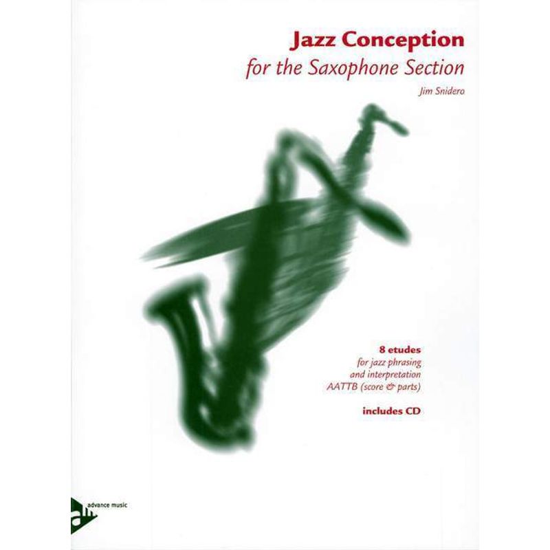 Jazz Conception Saxophone Section von Schott Music, Mainz