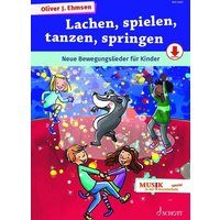 Lachen, spielen, tanzen, springen. Lehrerband von Schott Music Ltd