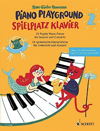 Spielplatz Klavier/Piano Playground Band 2-25 spielerische Klavierstücke für Unterricht und Konzert von Schott Music