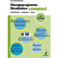 Übungsprogramm Musiklehre von Schott Music Ltd