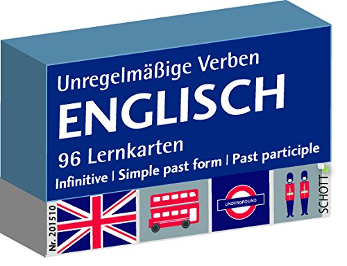 Schott Verlag und Werbung Englisch unregelmäßige Verben, Karteikarten, Vokabeln Deutsch-Englisch von Schott Verlag und Werbung