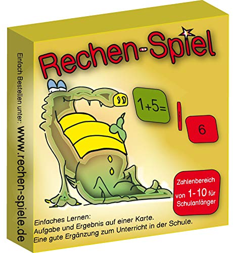 Rechen-Spiel Zahlenbereich 1-10 für Schulanfänger von Schott Verlag und Werbung