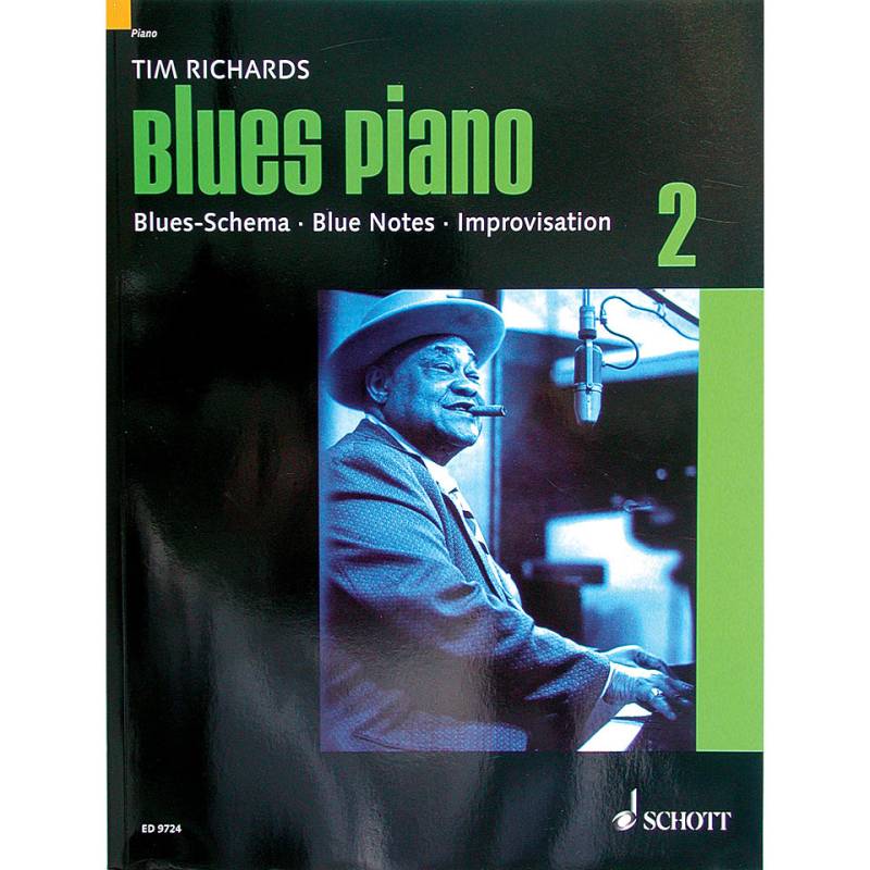 Schott Blues Piano Bd.2 Lehrbuch von Schott