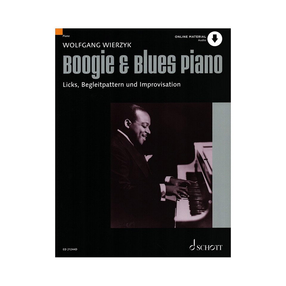 Schott Boogie & Blues Piano Lehrbuch von Schott