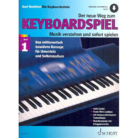 Schott Der neue Weg zum Keyboardspiel Bd.1 (+online material audio) von Schott