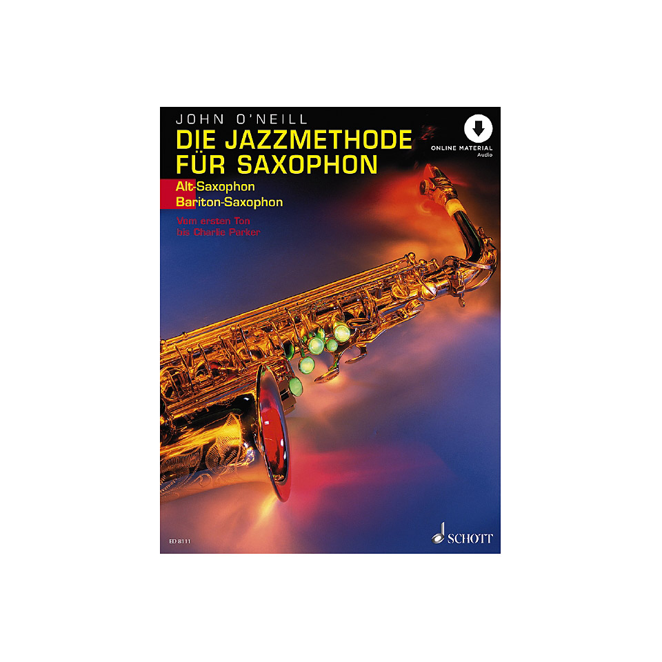 Schott Die Jazzmethode für Saxophon 1 Lehrbuch von Schott