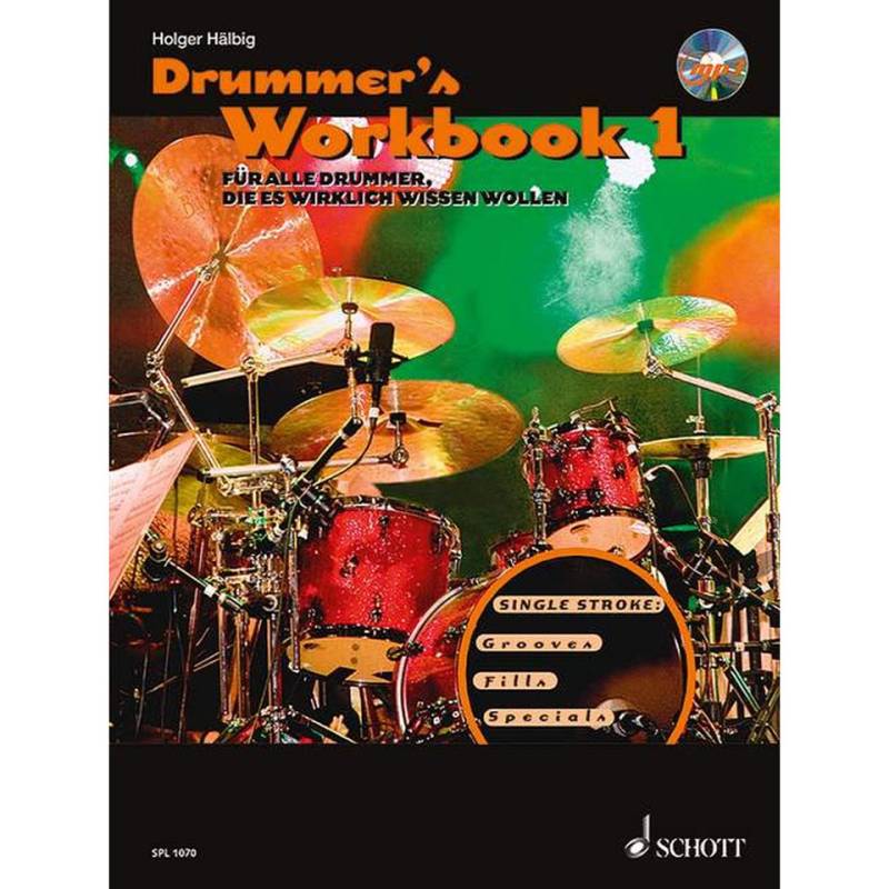 Schott Drummers Workbook Bd.1 Lehrbuch von Schott