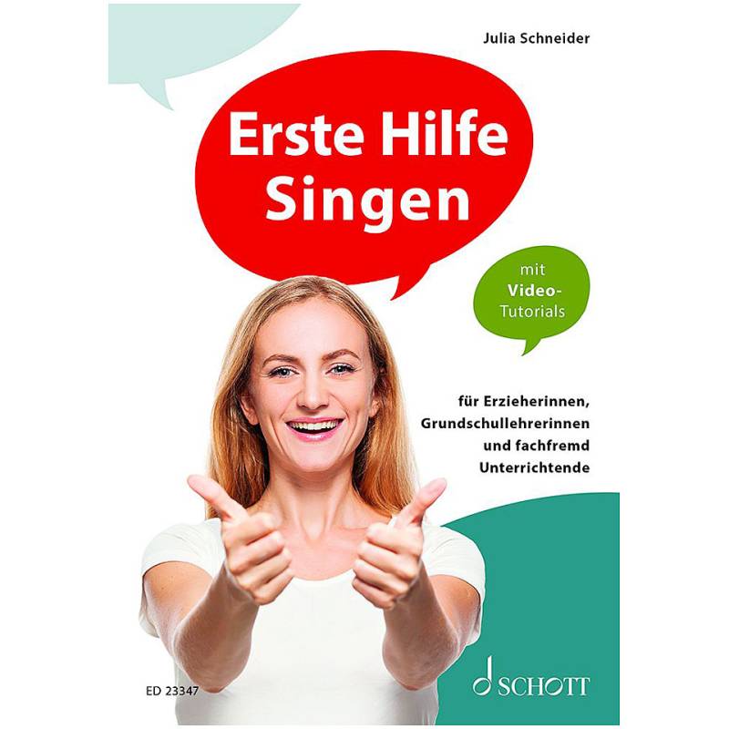 Schott Erste Hilfe Singen Lehrbuch von Schott