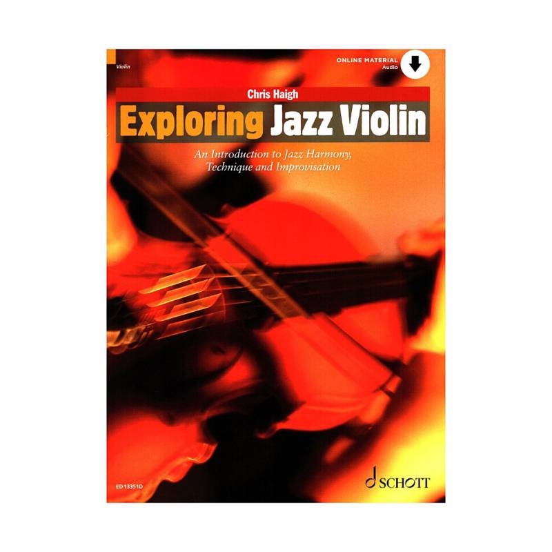 Schott Exploring Jazz Violin Lehrbuch von Schott