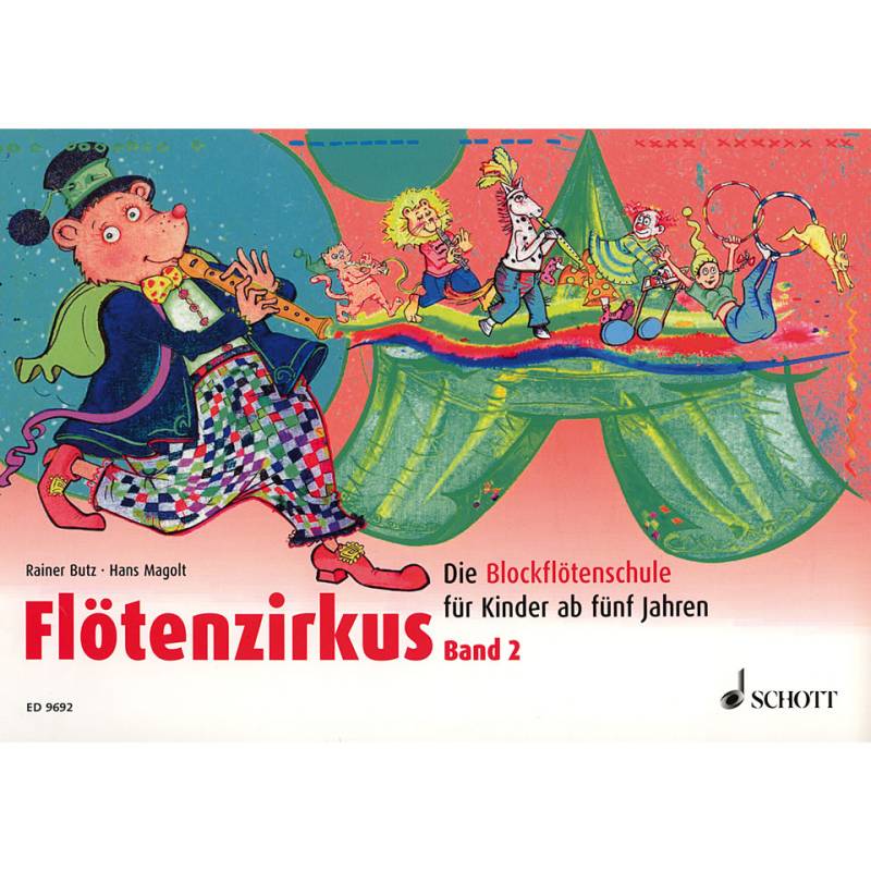 Schott Flötenzirkus Bd.2 Lehrbuch von Schott