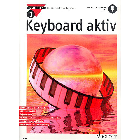 Schott Keyboard aktiv Bd.1 Lehrbuch von Schott