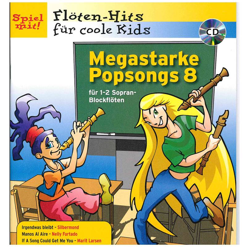 Schott Megastarke Popsongs 8 Play-Along von Schott