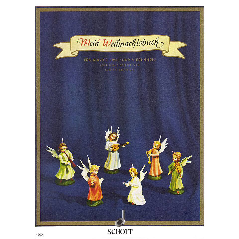 Schott Mein Weihnachtsbuch Notenbuch von Schott