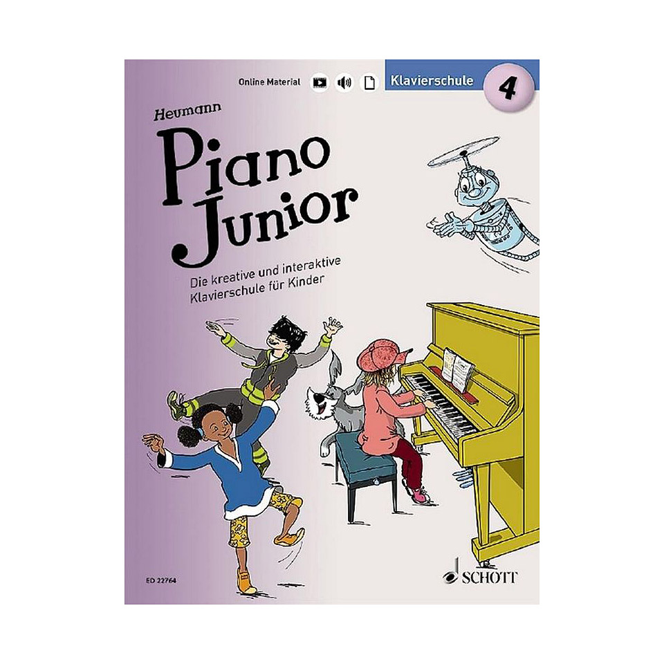 Schott Piano Junior Bd.4 Lehrbuch von Schott