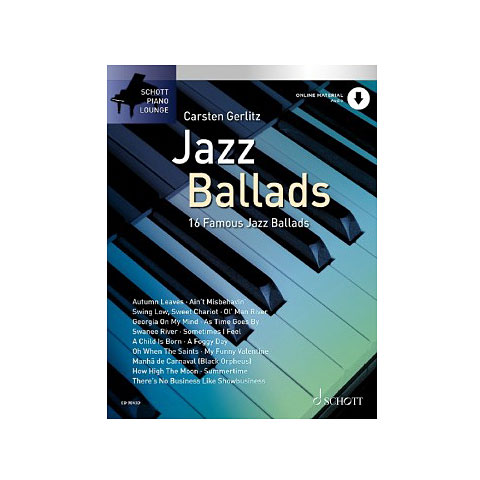 Schott Piano Lounge Jazz Ballads Notenbuch von Schott