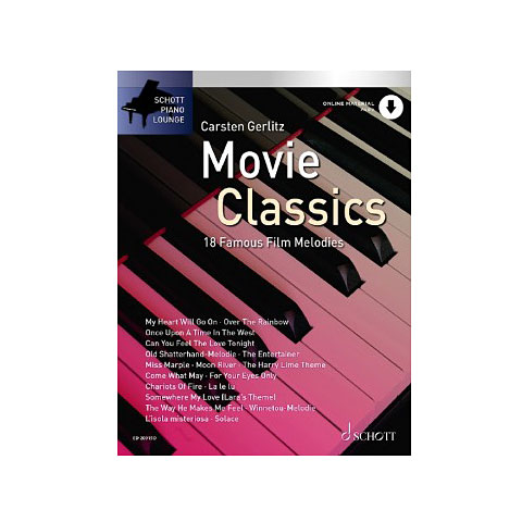 Schott Piano Lounge Movie Classics Notenbuch von Schott