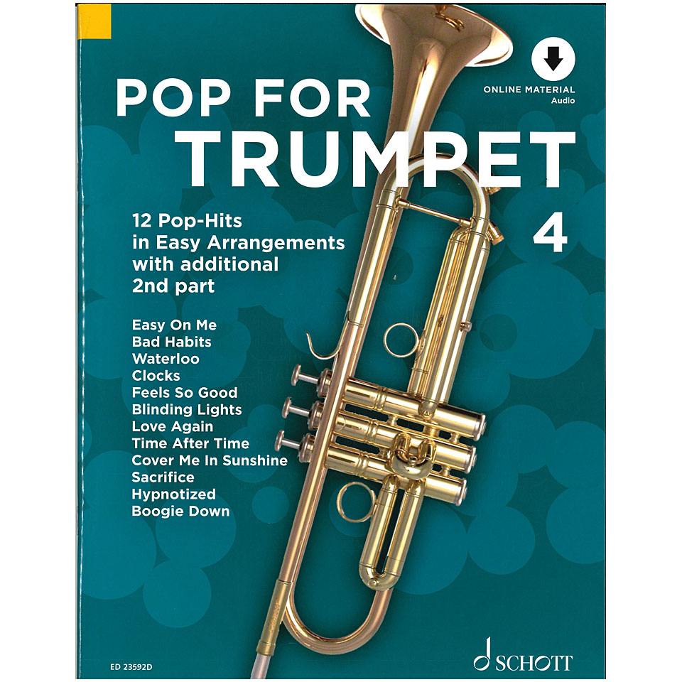 Schott Pop For Trumpet 4 Notenbuch von Schott