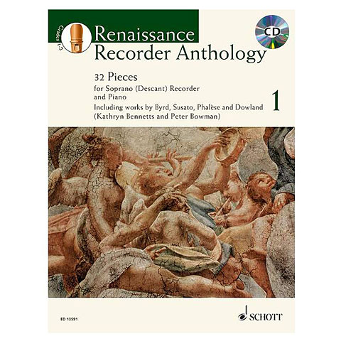 Schott Renaissance Recorder Anthology Bd.1 Notenbuch von Schott