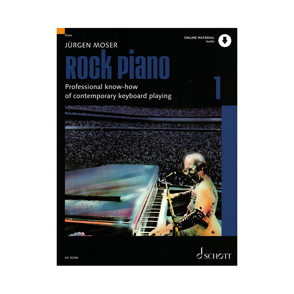 Schott Rock Piano Bd.1 Lehrbuch von Schott