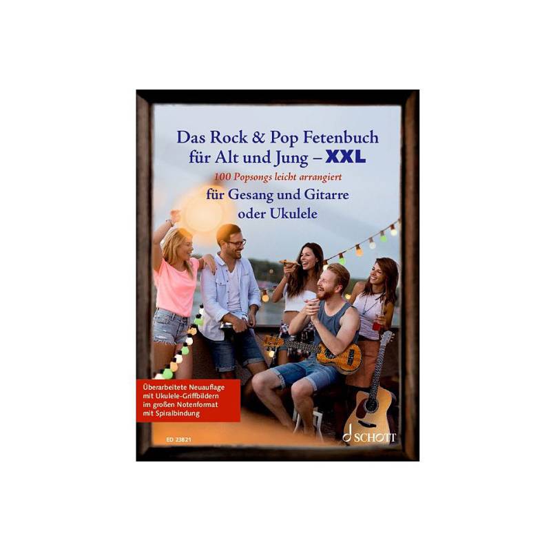 Schott Rock & Pop Fetenbuch für Alt und Jung XXL Songbook von Schott
