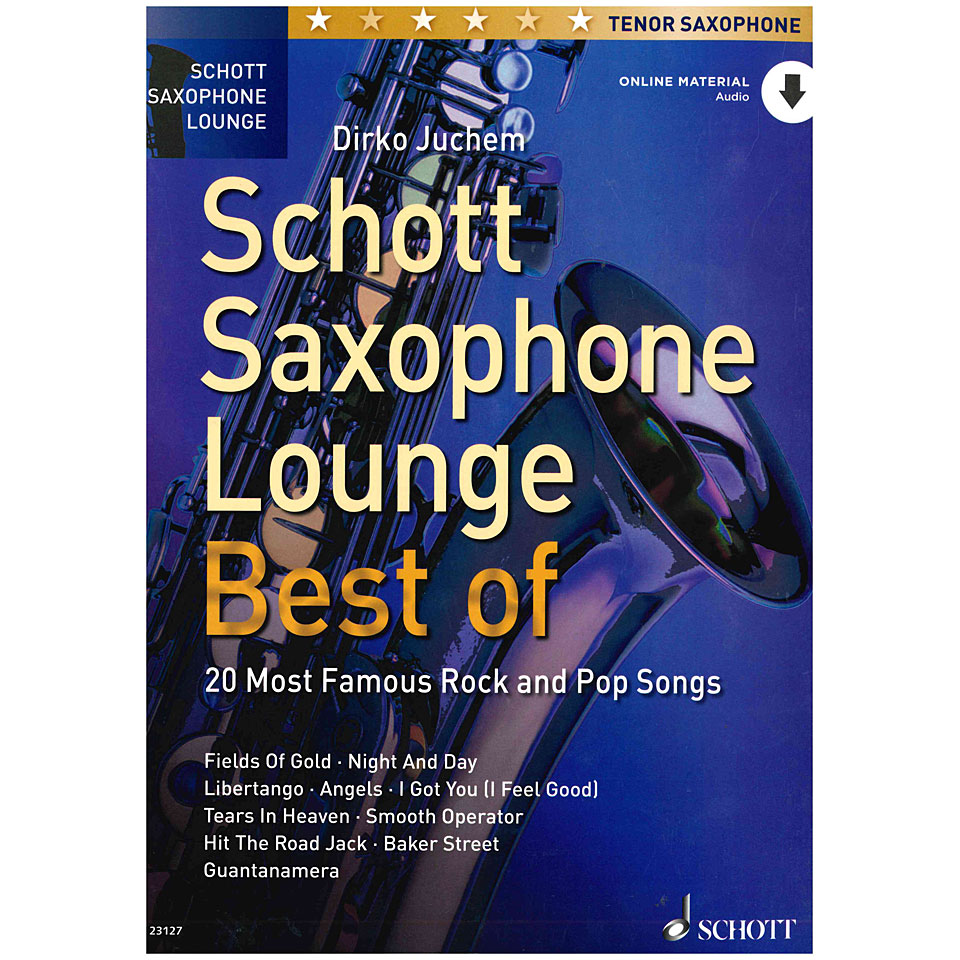 Schott Saxophone Lounge - Best of Tenor Sax Notenbuch von Schott