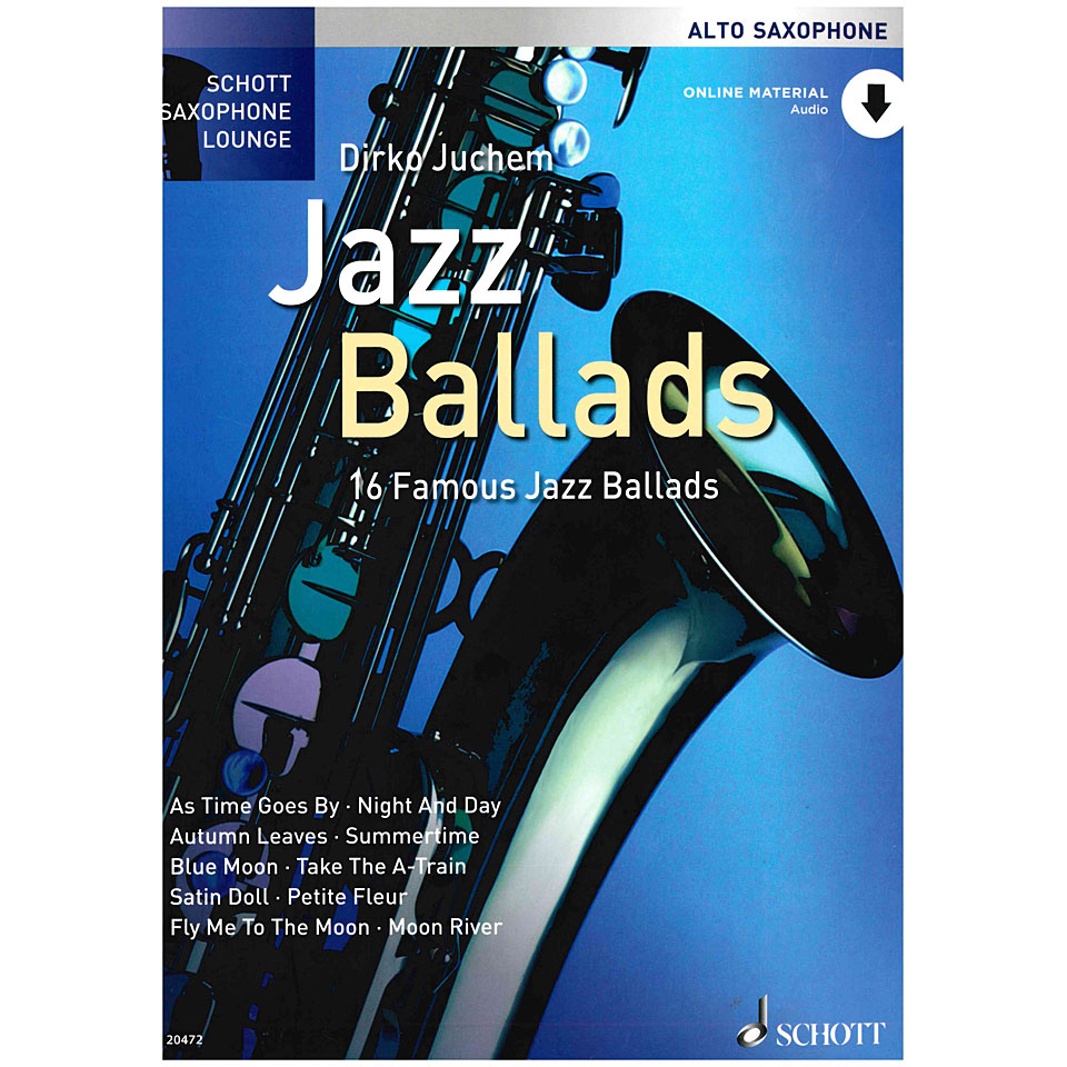 Schott Saxophone Lounge - Jazz Ballads Notenbuch von Schott