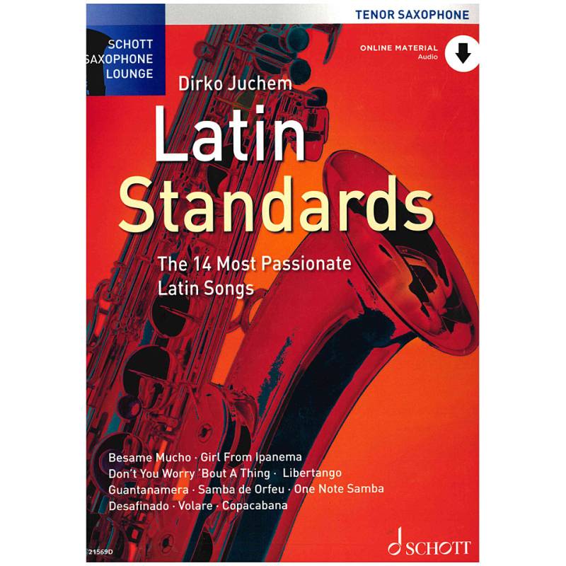 Schott Saxophone Lounge - Latin Standards Tenor Sax Notenbuch von Schott