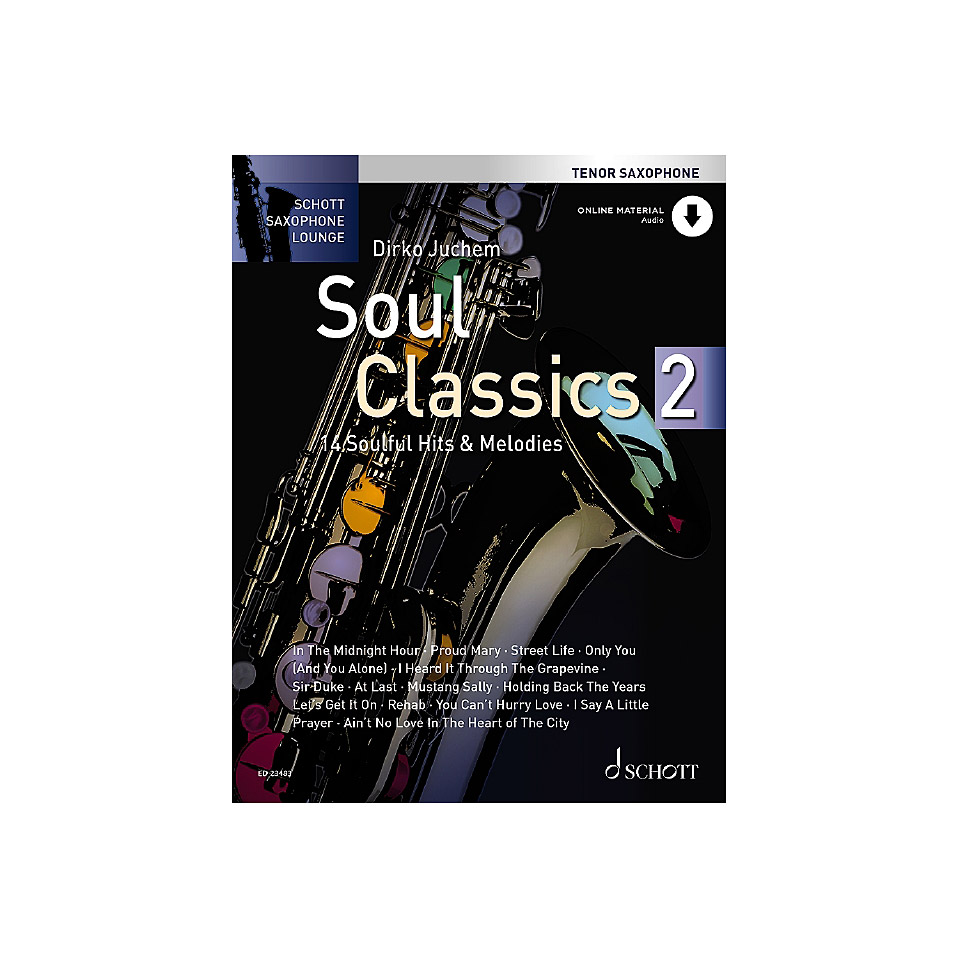 Schott Saxophone Lounge - Soul Classics 2 Tenor Sax Notenbuch von Schott