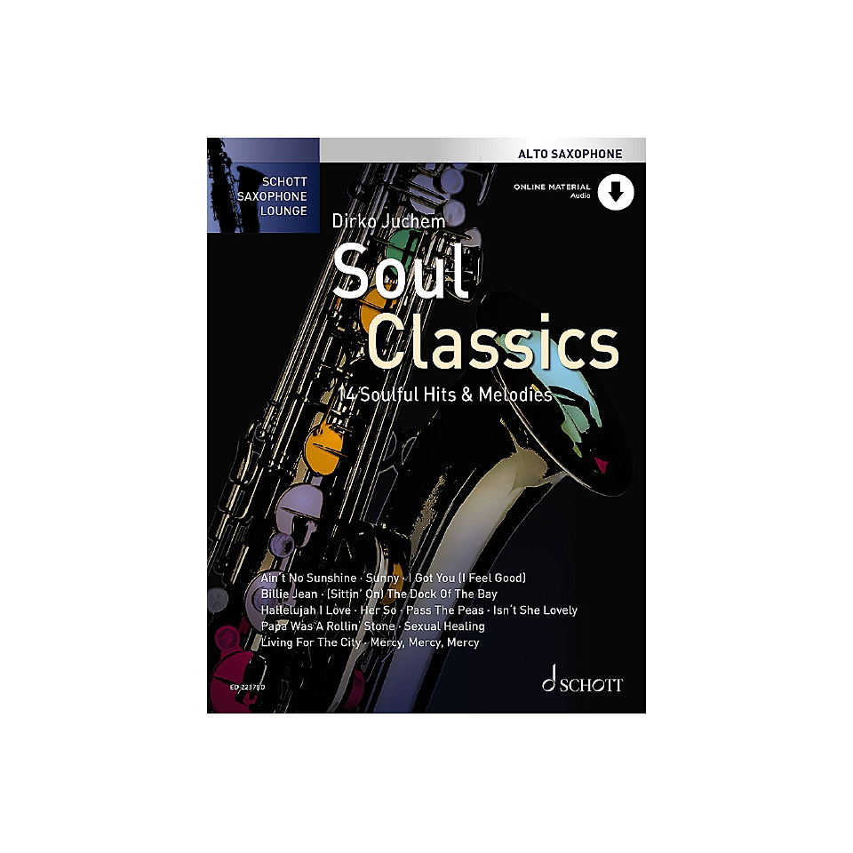 Schott Saxophone Lounge - Soul Classics Alto Sax Notenbuch von Schott