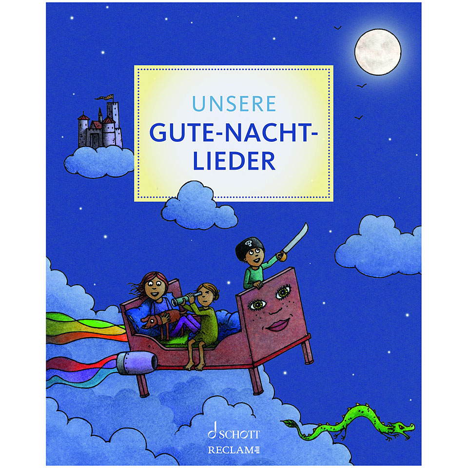 Schott Unsere Gute-Nacht-Lieder Notenbuch von Schott