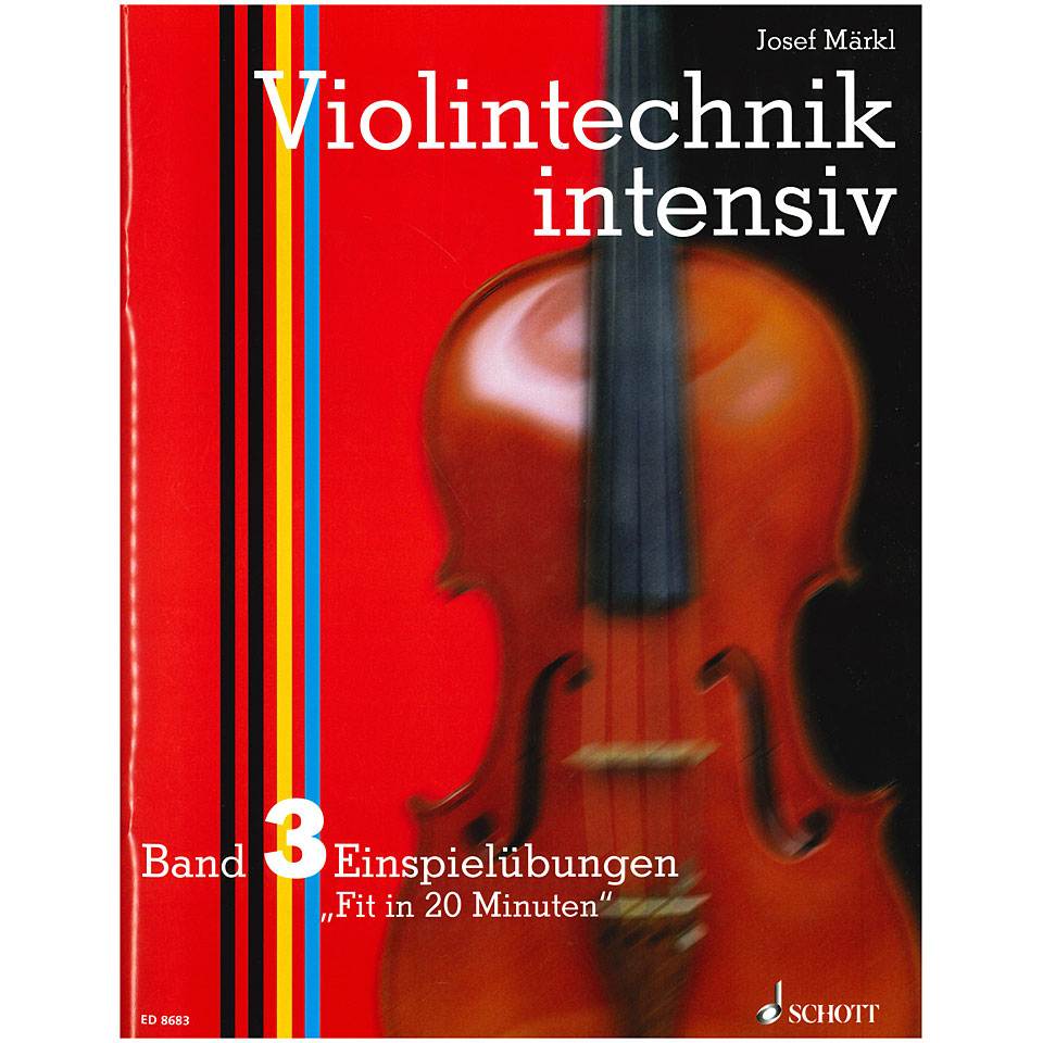 Schott Violintechnik intensiv 3 Lehrbuch von Schott