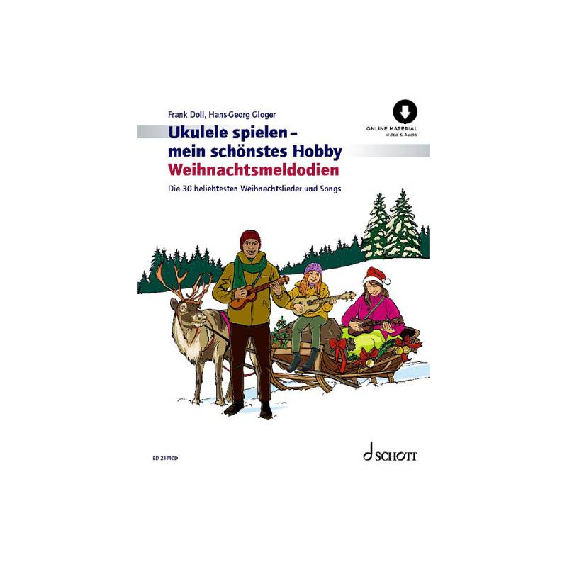 Schott Weihnachtsmelodien Notenbuch von Schott