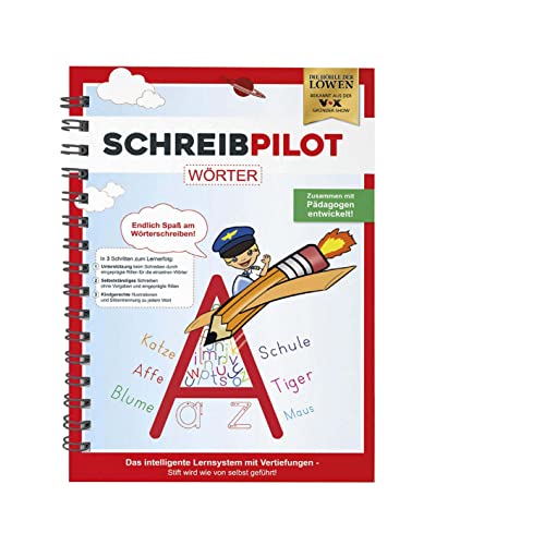 Schreibathlet Schreiblernheft, Schreibpilot 'Wörter' von Schreibathlet