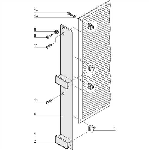 NVent SCHROFF 20818027 19 Zoll Baugruppenträger 5St. von nVent SCHROFF