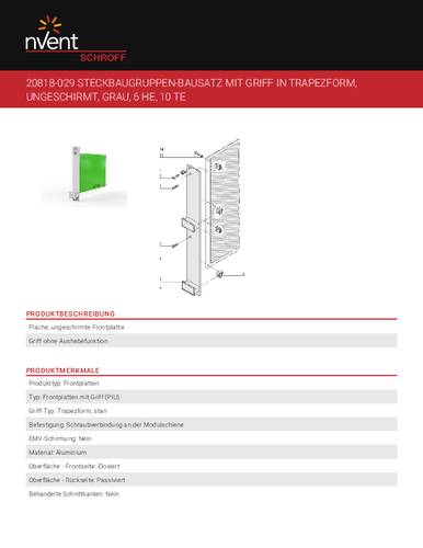NVent SCHROFF 20818029 Steckbaugruppe von nVent SCHROFF