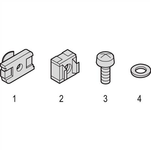 NVent SCHROFF 21101596 Befestigungskit 1St. von nVent SCHROFF